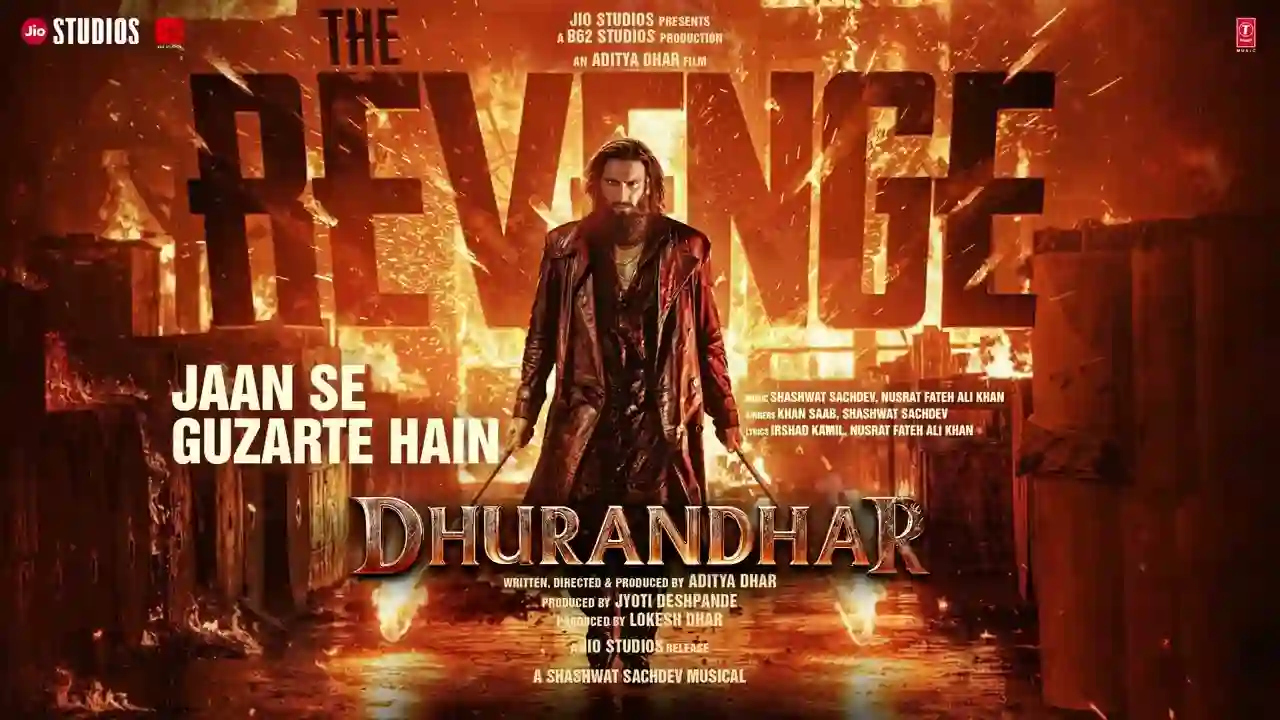 Jaan Se Guzarte Hain Song Poster from Dhurandhar 2 The Revenge