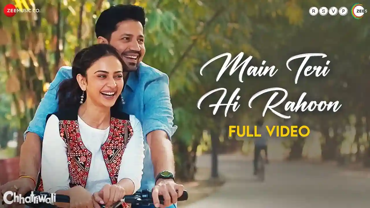 Main Teri Hi Rahoon Song Poster from Chhatriwali