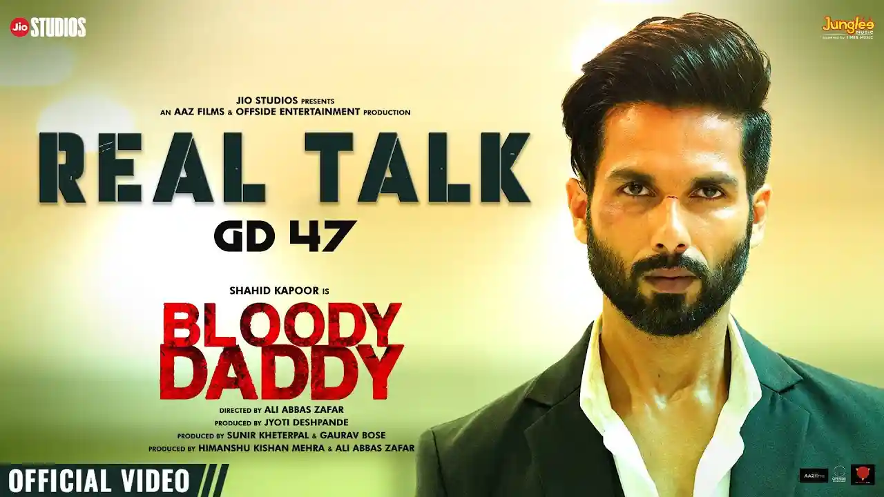 Real Talk Song Poster from Bloody Daddy