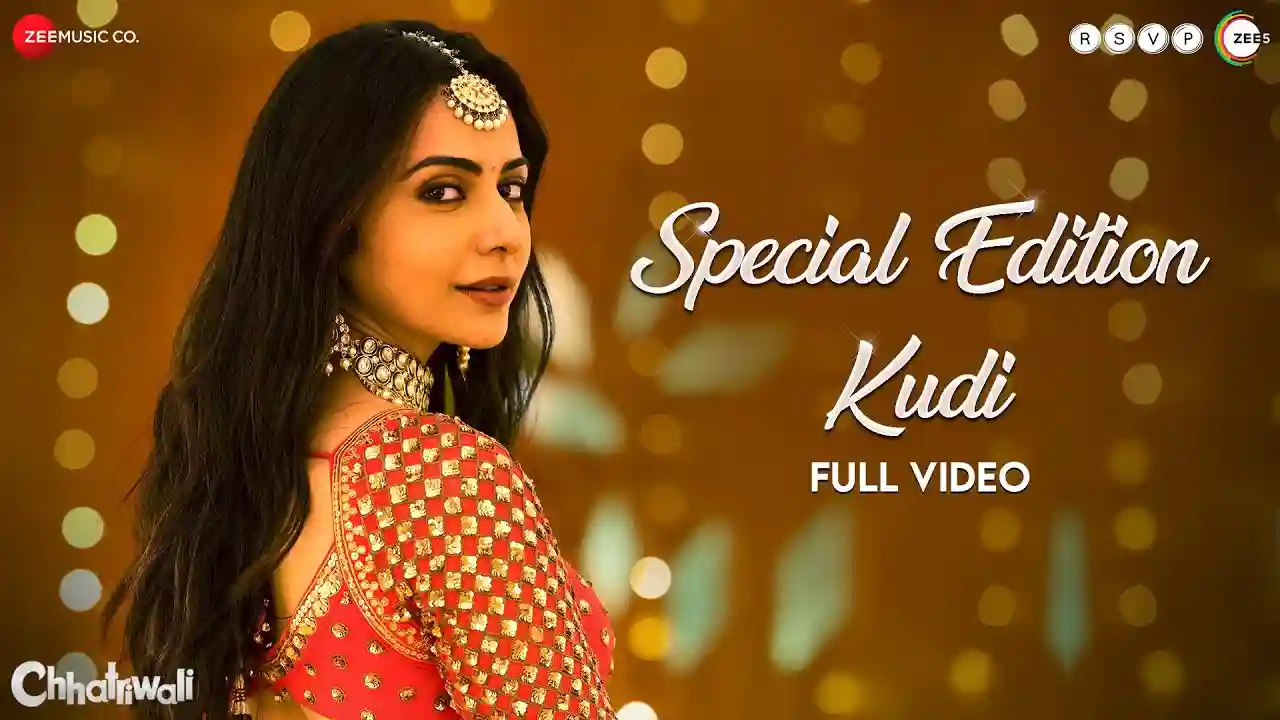 Special Edition Kudi Song Poster from Chhatriwali