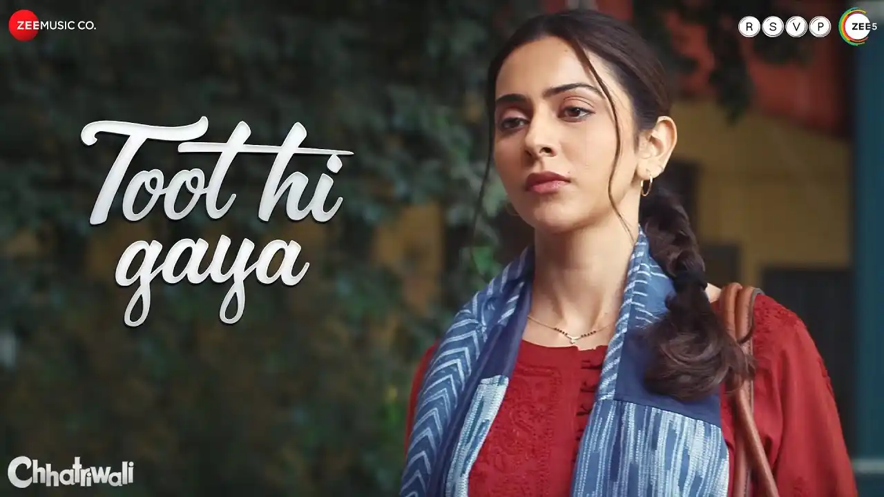 Toot Hi Gaya Song Poster from Chhatriwali