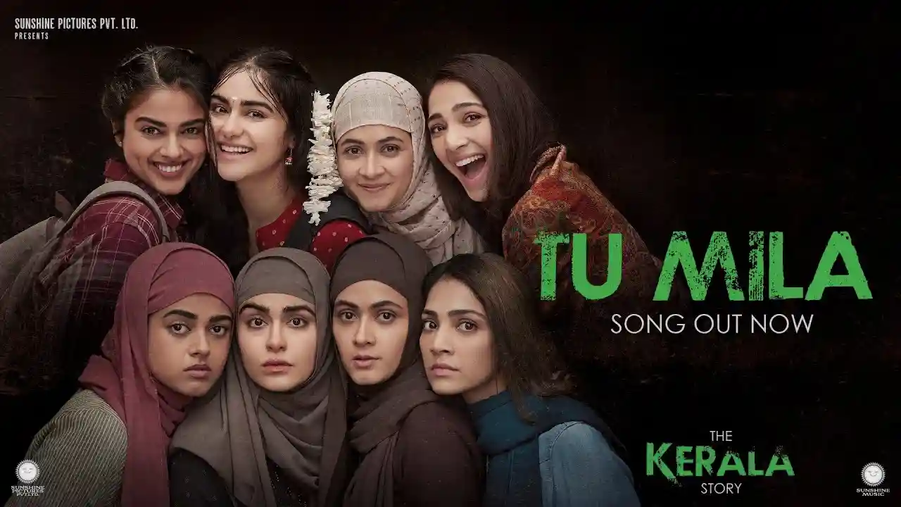 Tu Mila Mujhko Song Poster from The Kerala Story
