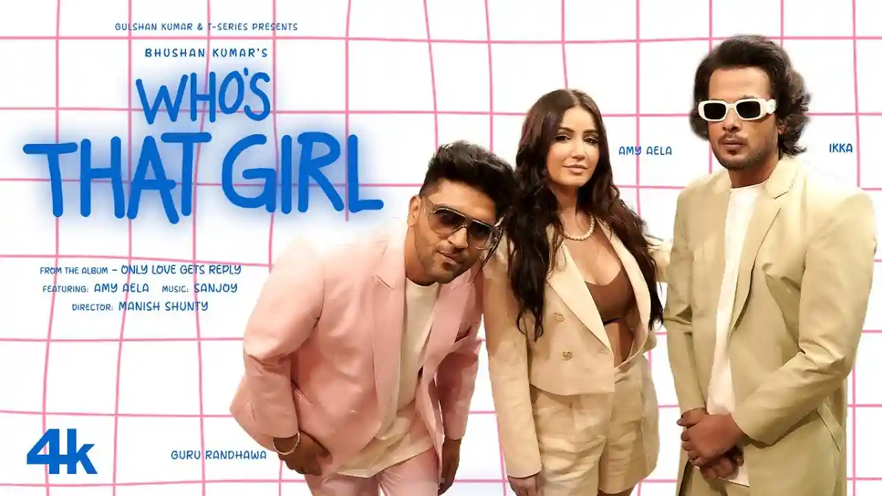 Who’s That Girl Song Poster from Only Love Gets Reply