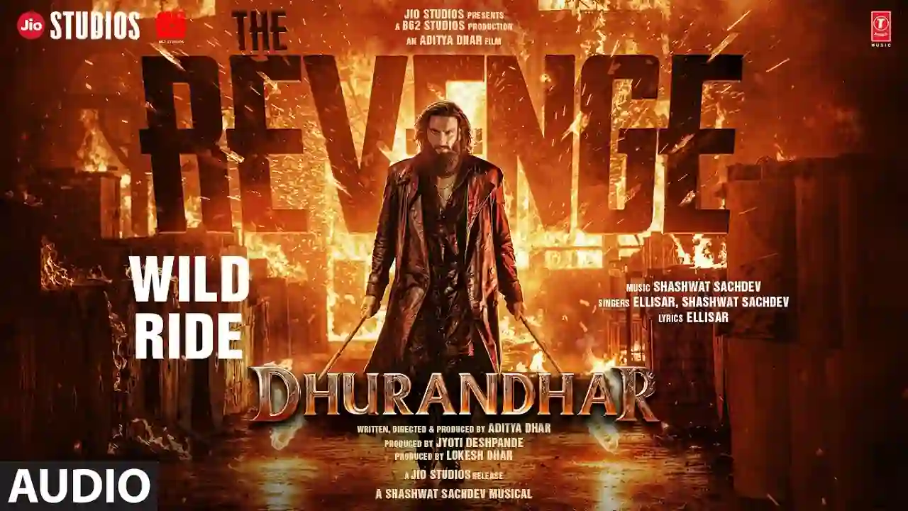 Wild Ride Song Poster from Dhurandhar 2 The Revenge