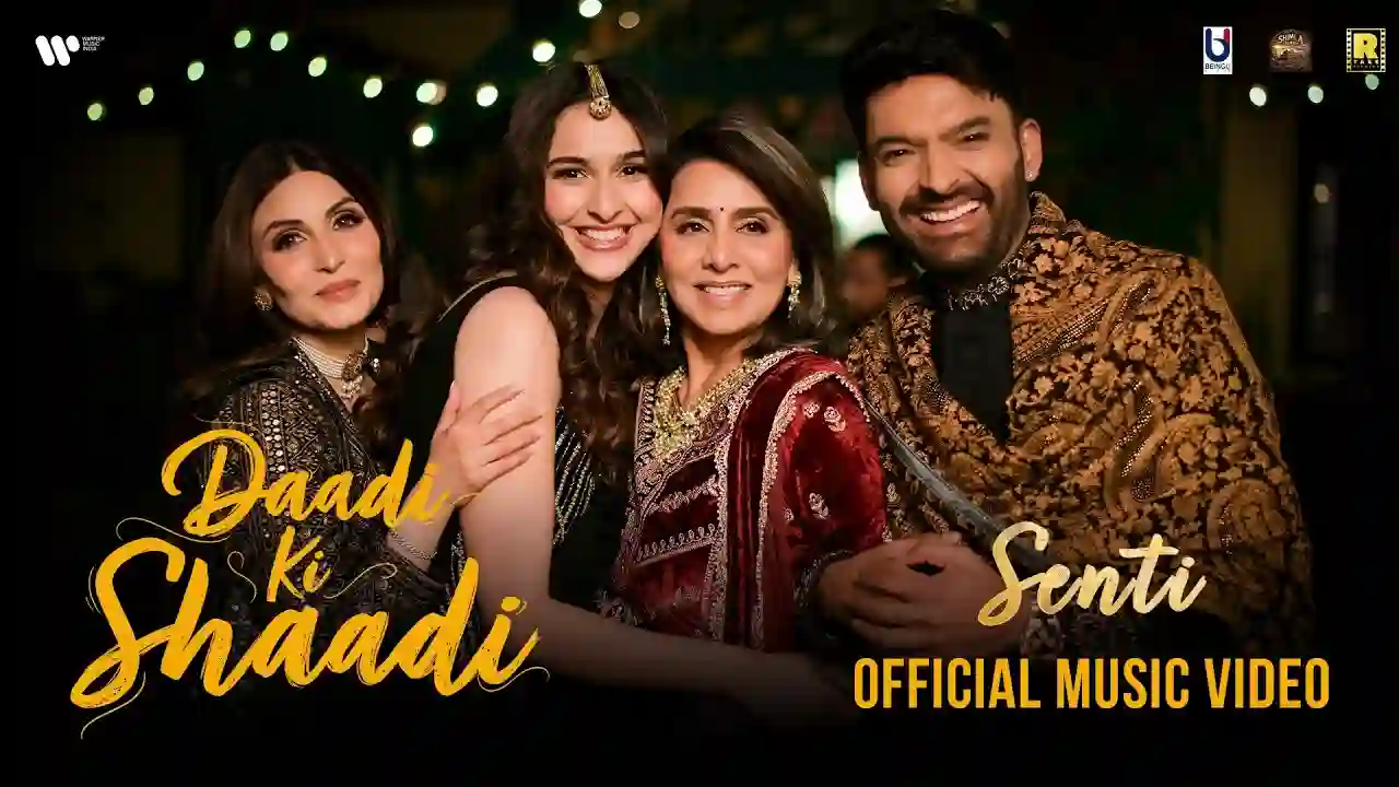 Senti Song Poster from Daadi Ki Shaadi