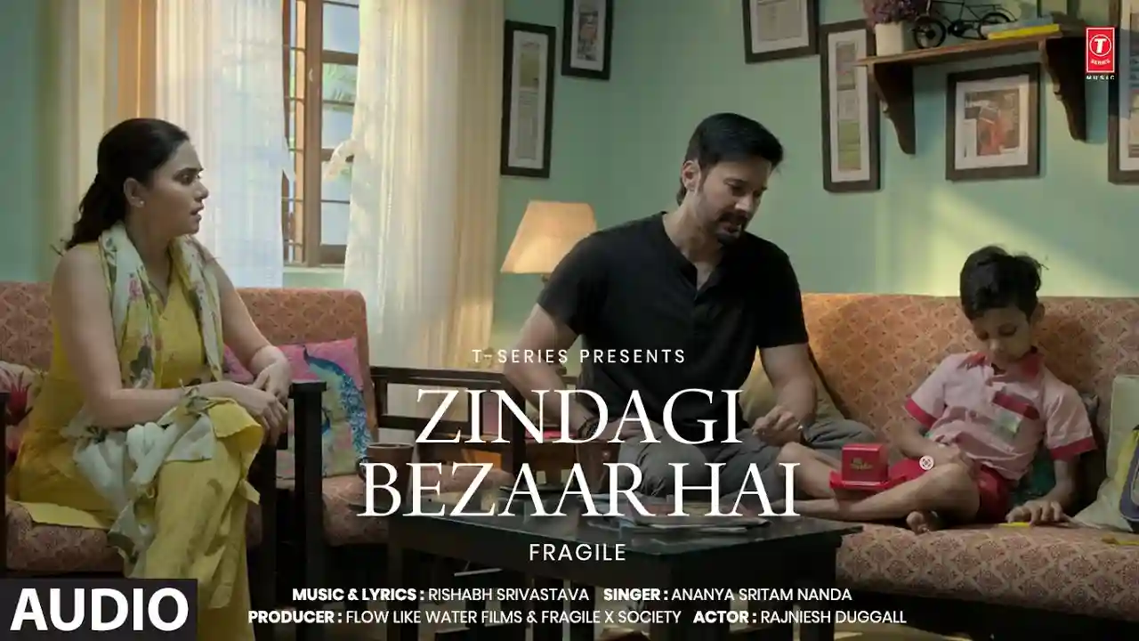 Zindagi Bezaar Hai Song Poster from Fragile