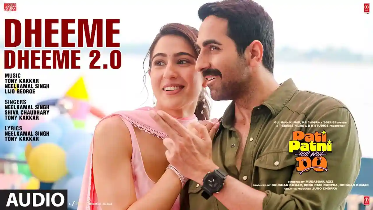 Dheeme Dheeme 2.0 Song Poster from Pati Patni Aur Woh Do