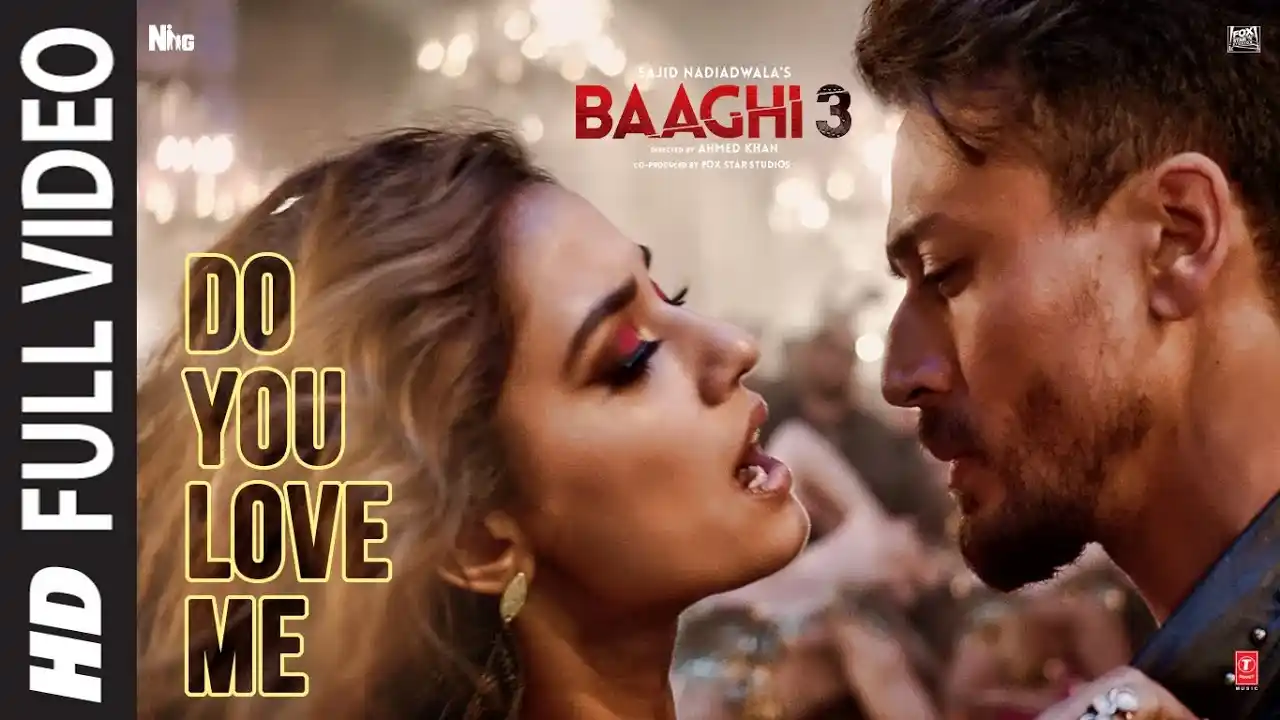 Do You Love Me Song Poster from Baaghi 3