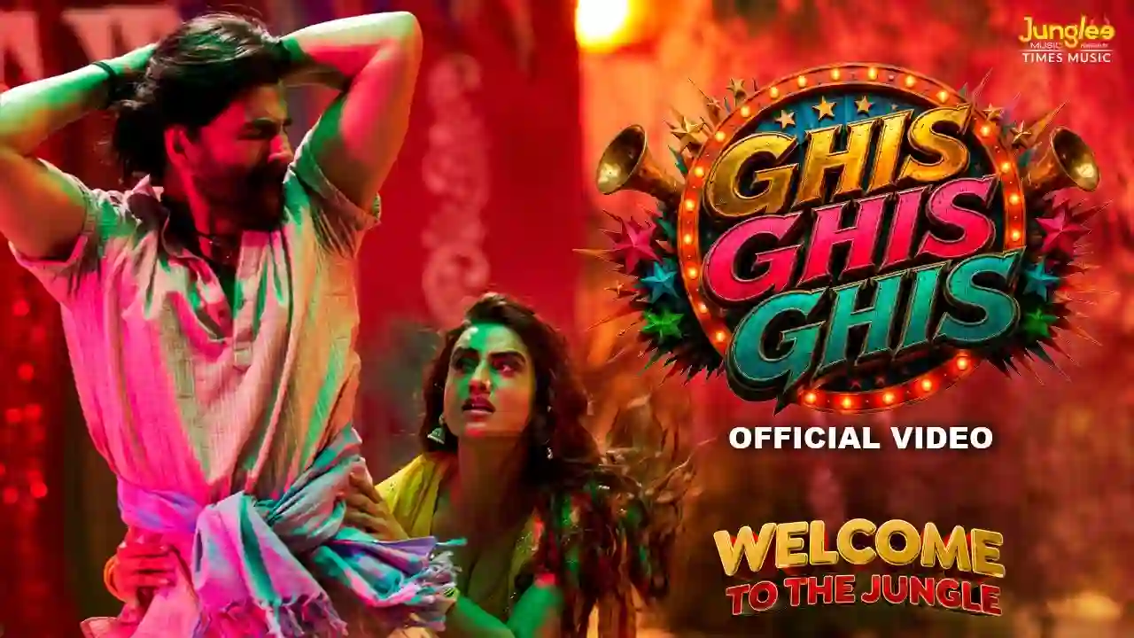 Ghis Ghis Ghis Song Poster from Welcome To The Jungle