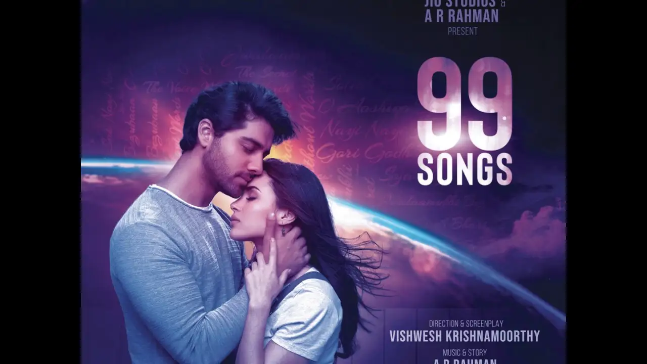 The Voice Without Words Song Poster from 99 Songs