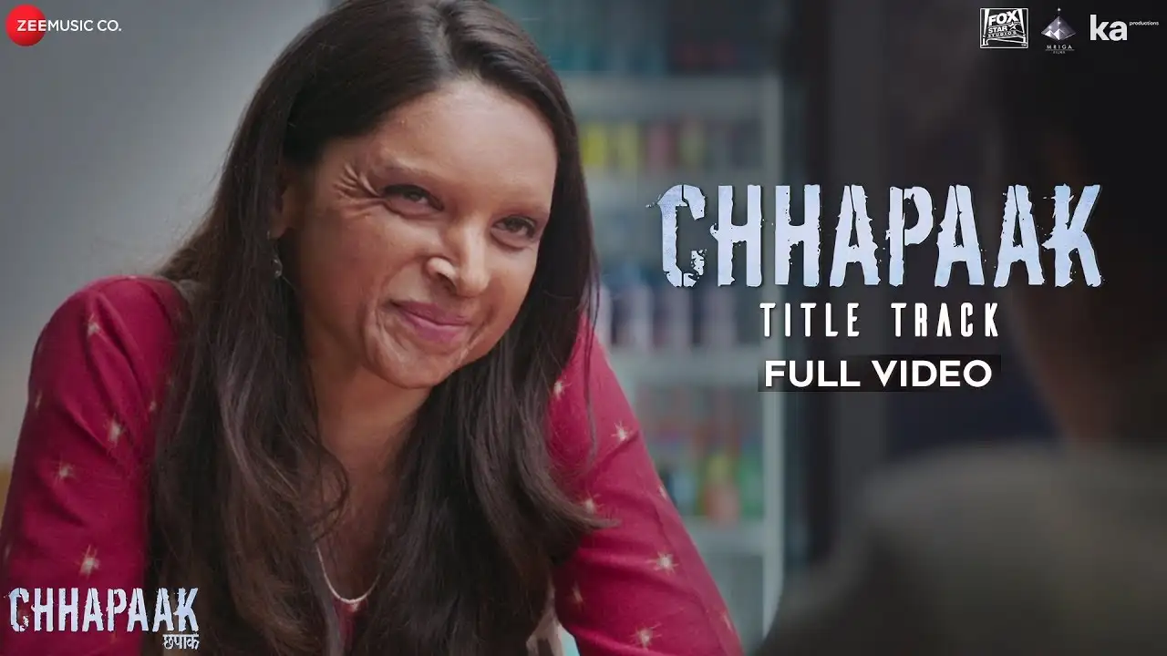Chhapaak Se Pehchan Le Gaya - Koi Chehra Mita Ke Song Poster from Chhapaak