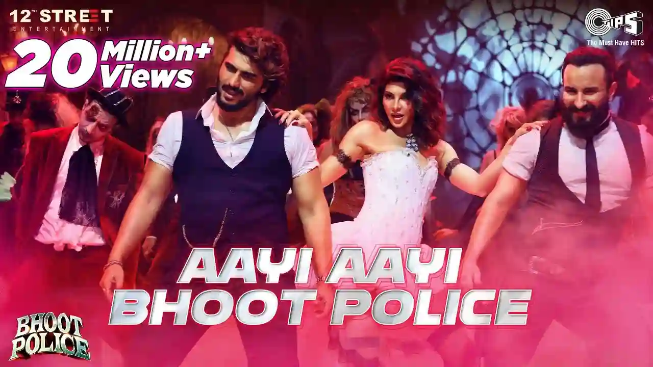 Aayi Aayi Bhoot Police Song Poster from Bhoot Police