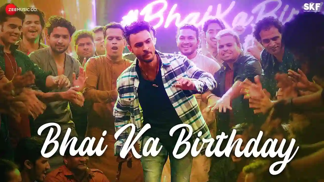 Bhai Ka Birthday Song Poster from Antim: The Final Truth
