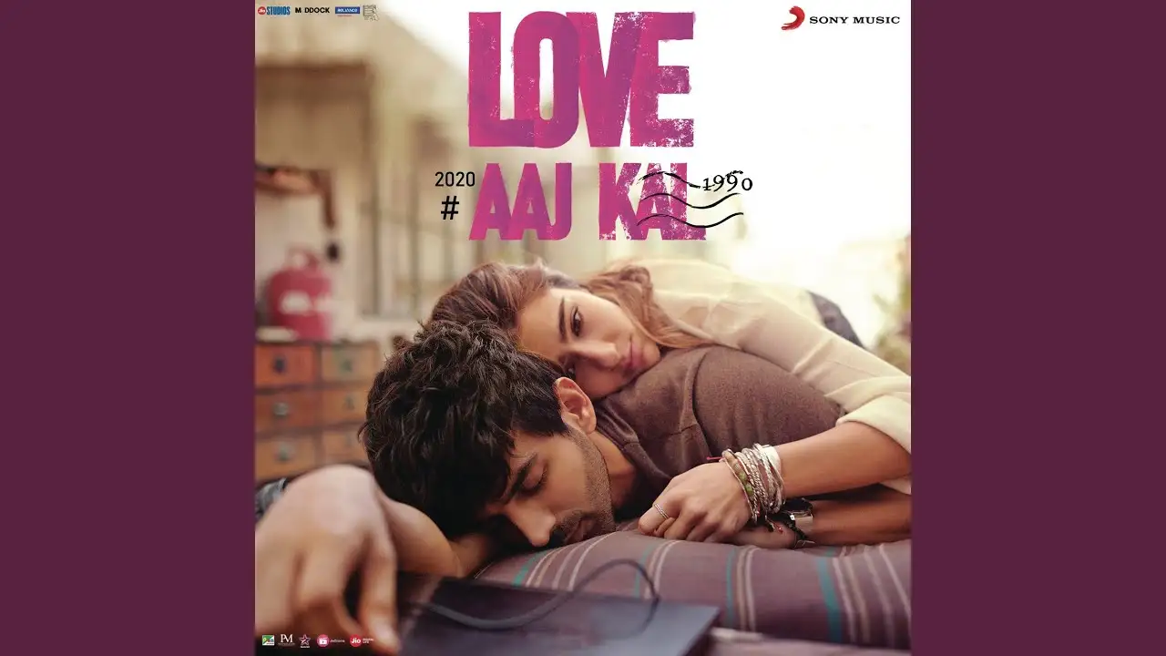 Haan Tum Ho - Tum To Rahogi Meri Song Poster from Love Aaj Kal