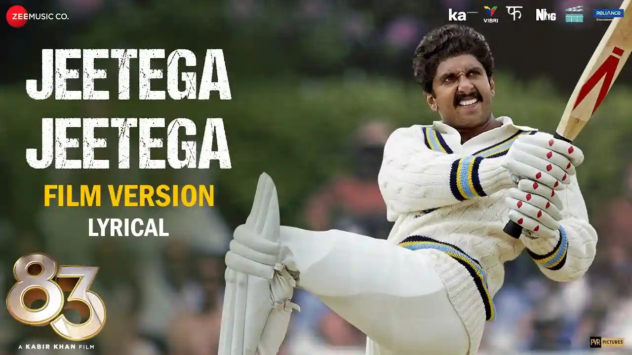 Jeetega Jeetega - Film Version Song Poster from 83