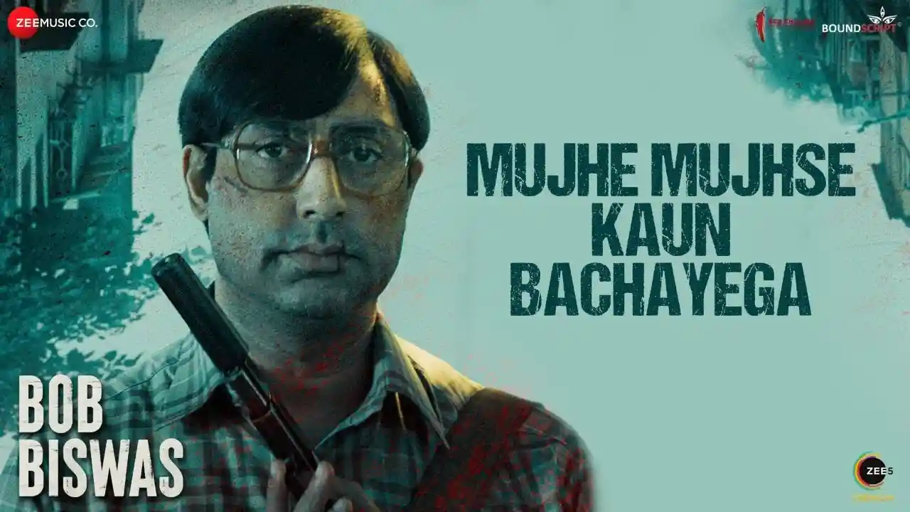 Mujhe Mujhse Kaun Bachayega Song Poster from Bob Biswas