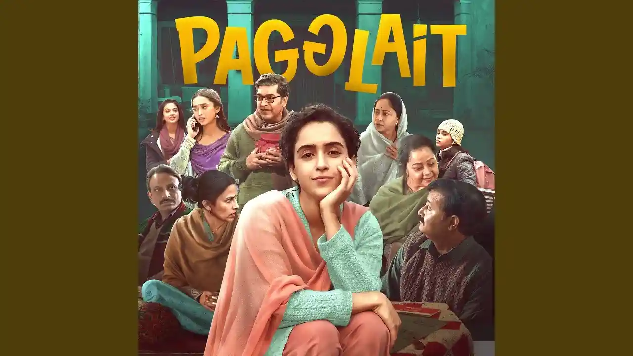 Radha's Poem Song Poster from Pagglait