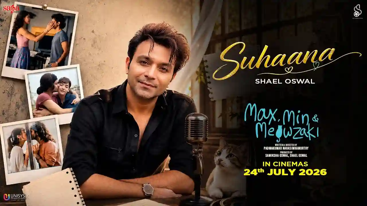 Suhaana Song Poster from Max, Min and Meowzaki