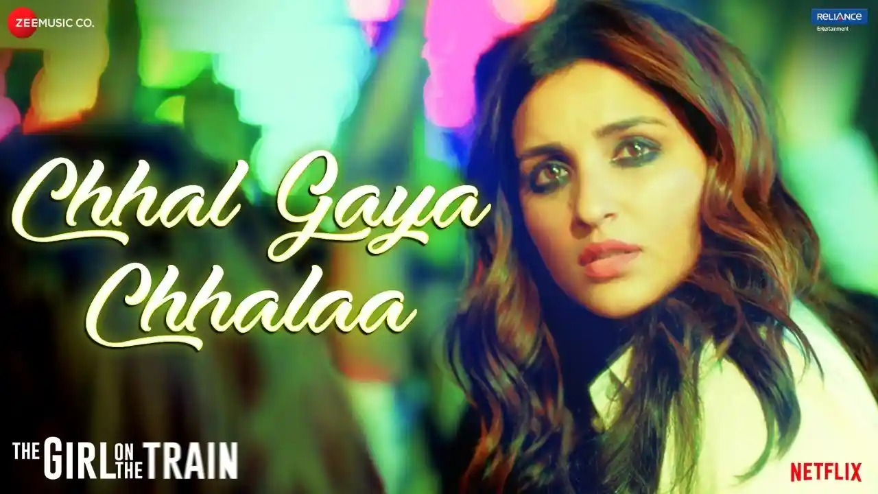 Chhal Gaya Chhalla Song Poster from The Girl On The Train