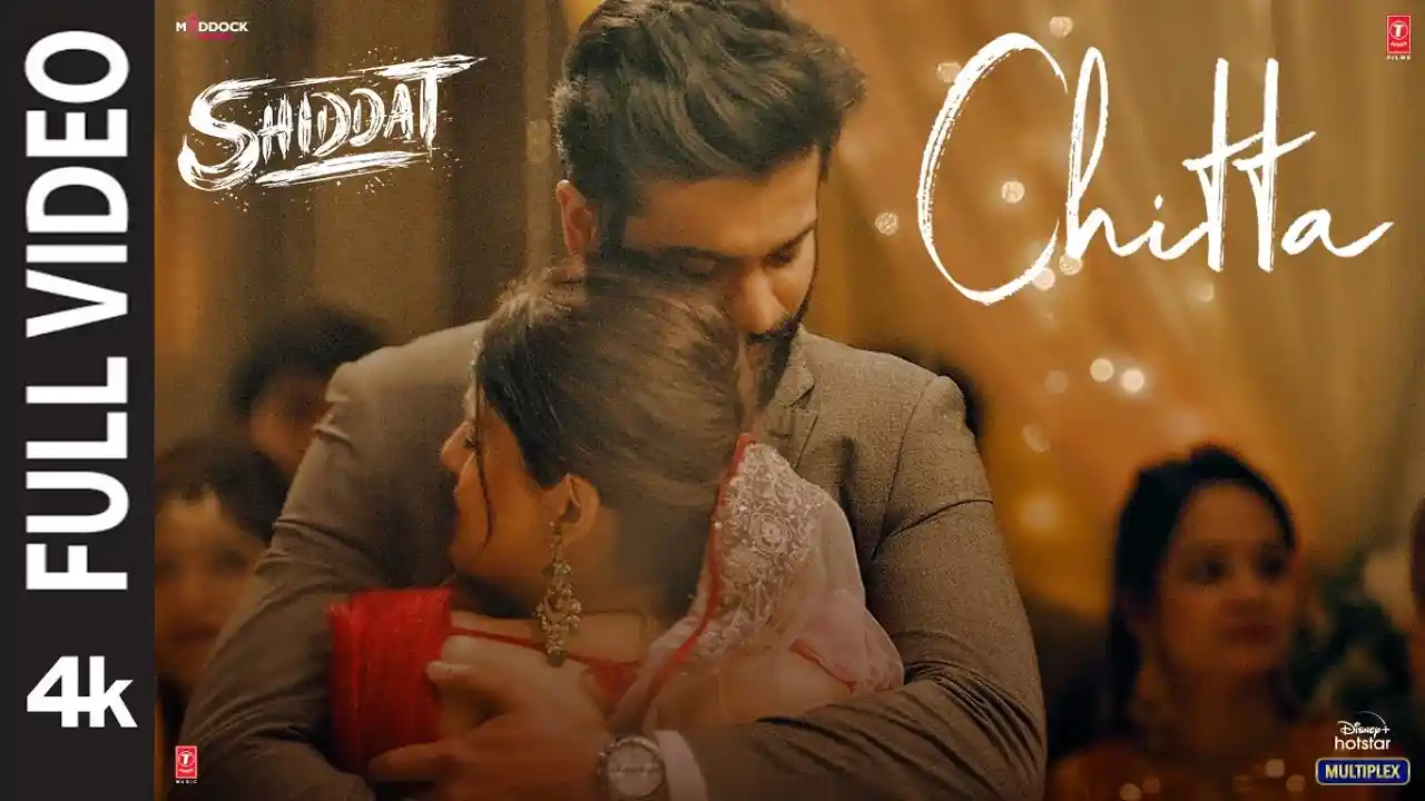 Chitta Song Poster from Shiddat