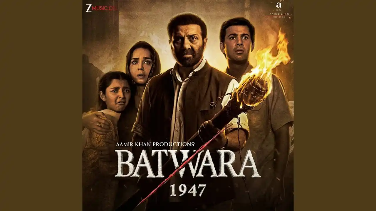 Maa Kahaan Jaa Rahi Hai Song Poster from Batwara 1947