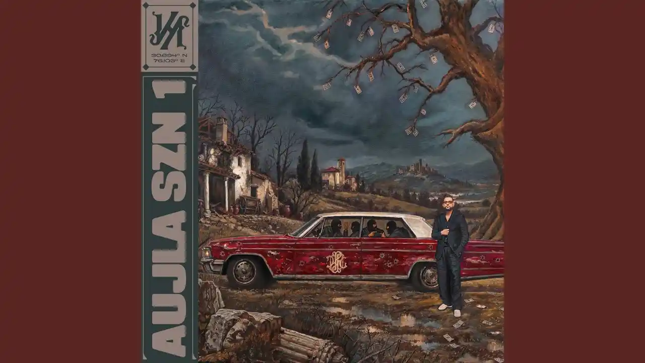 Real Bad Man Song Poster from Aujla SZN 1