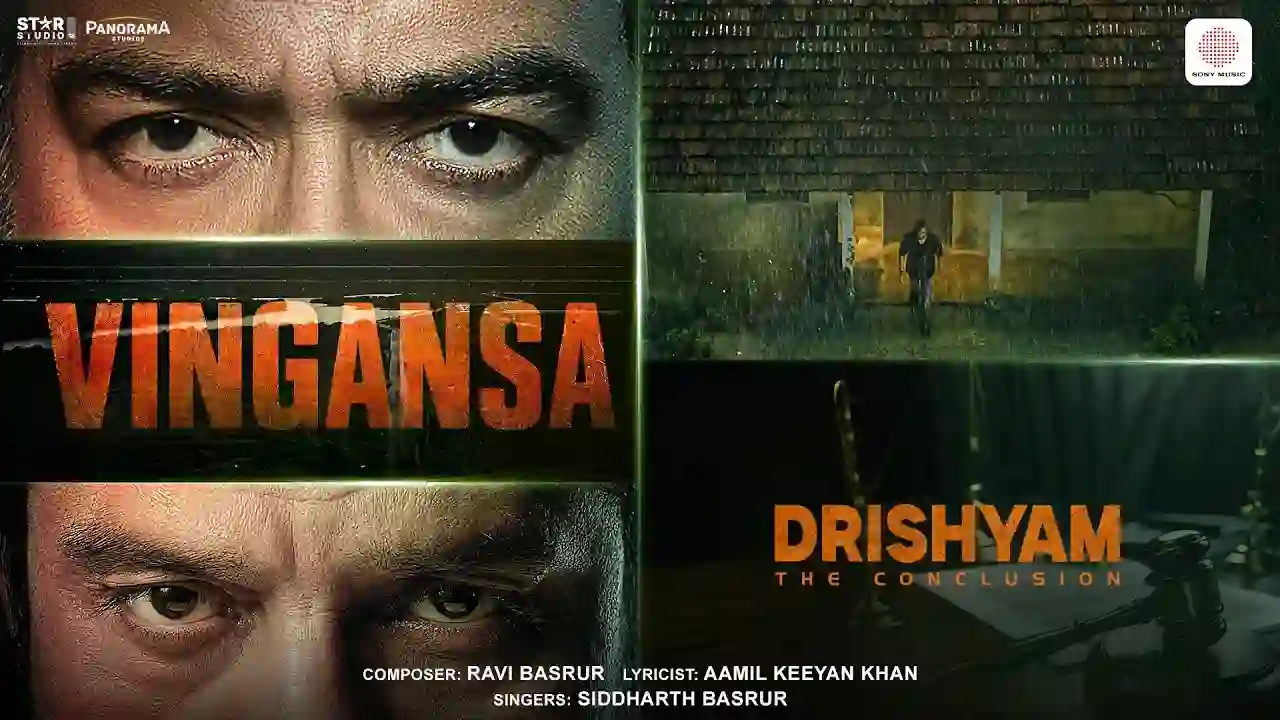 Vingansa Song Poster from Drishyam - The Conclusion