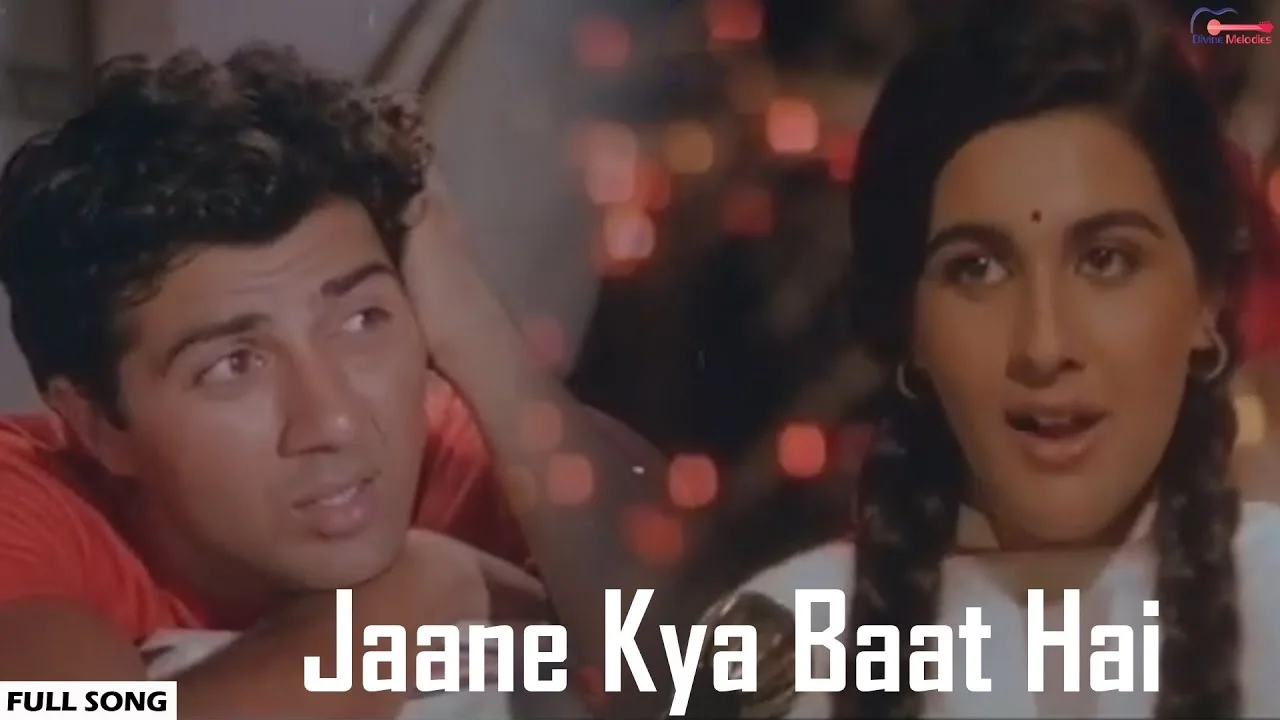 Jaane Kya Baat Hai Song Poster from Sunny