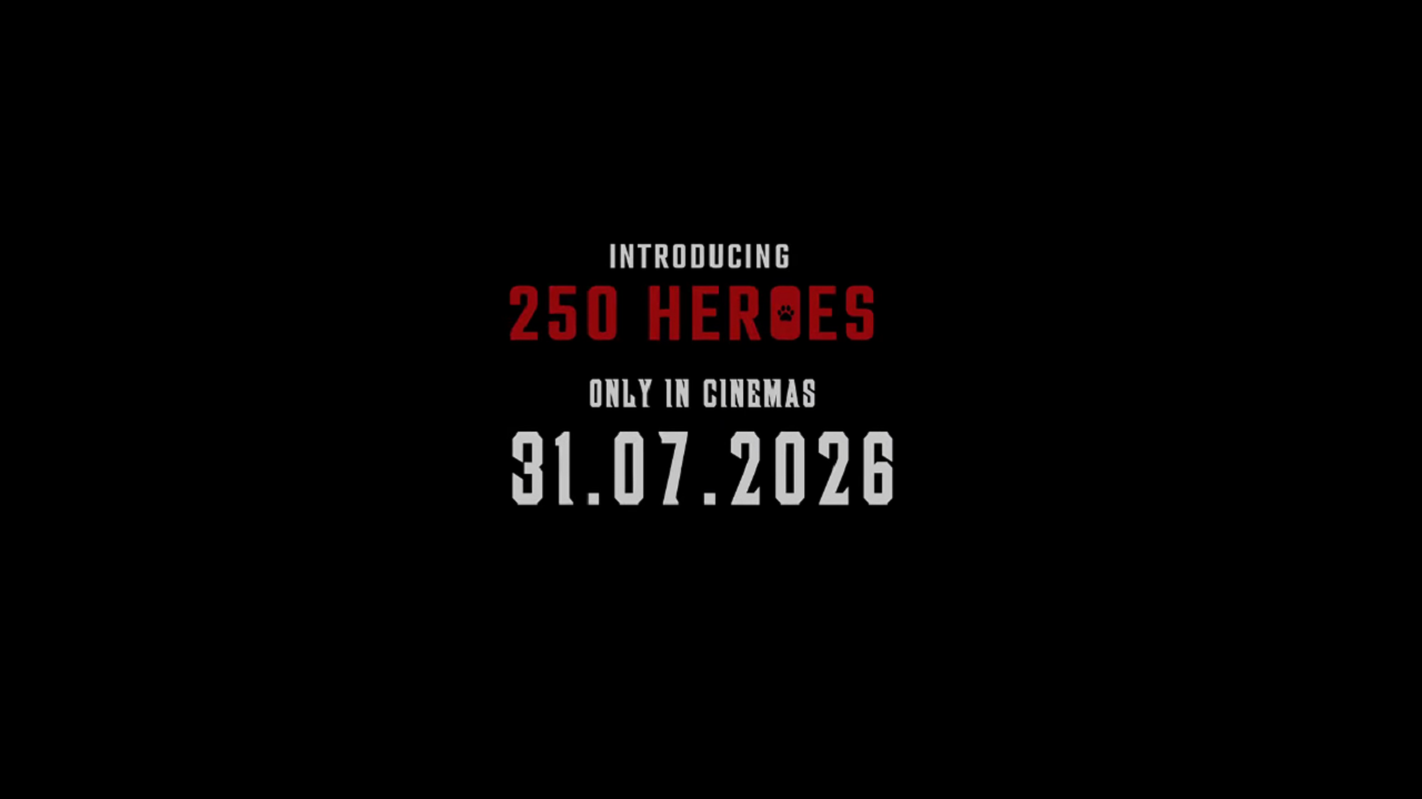 250 Dogs Heroes in Ohh My Dog Movie poster with release date