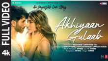 Akhiyaan Gulaab Song Poster from Teri Baaton Mein Aisa Uljha Jiya