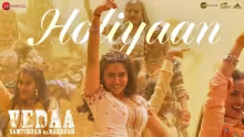 Holiyaan Mein Ude Re Gulaal Song Poster from Vedaa