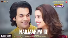 Marjaaneya 3 Song Poster from Vicky Vidya Ka Woh Wala Video
