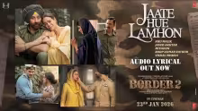 Jaate Hue Lamhon Song Poster from Border 2