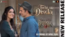 Tu Hi Disda Song Poster from Bhooth Bangla