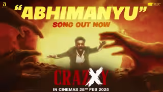 Abhimanyu Song Poster from Crazxy