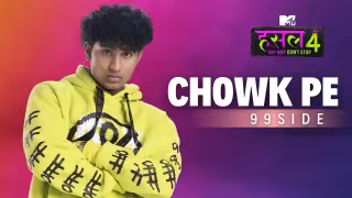 Chowk Pe Song Poster from MTV Hustle 4
