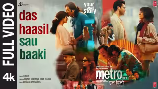 Das Haasil Sau Baaki Song Poster from Metro In Dino