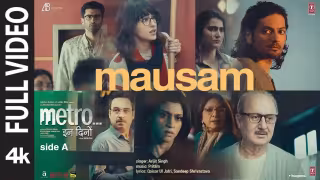 Mausam Song Poster from Metro In Dino