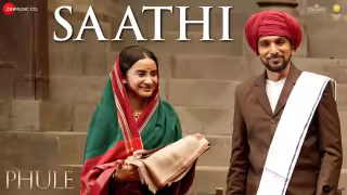 Saathi Song Poster from Phule