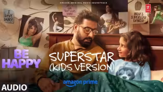 Superstar Kids Version Song Poster from Be Happy