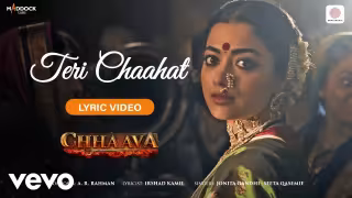Teri Chaahat Song Poster from Chhaava