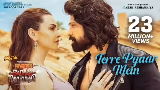 Terre Pyaar Mein Song Poster from Badass Ravi Kumar