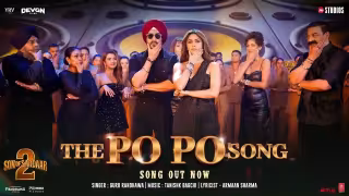 The Po Po Song Song Poster from Son Of Sardaar 2
