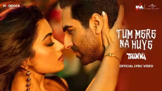 Tum Mere Na Huye Song Poster from Thamma