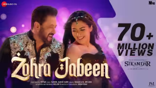 Zohra Jabeen Song Poster from Sikandar