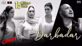 Darbadar Song Poster from Crew