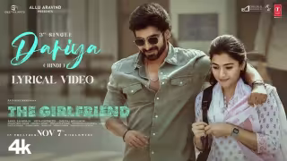 Dariya Song Poster from The Girlfriend