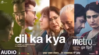Dil Ka Kya Song Poster from Metro In Dino