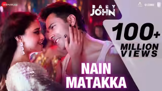 Nain Matakka Song Poster from Baby John