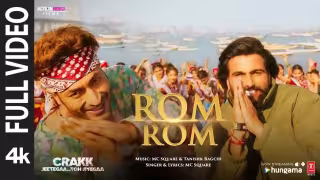 Rom Rom Song Poster from Crakk